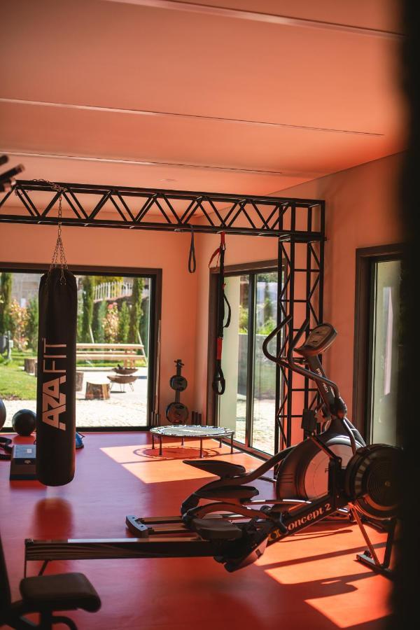 Mw Douro Wine & Spa Santa Marta de Penaguião Esterno foto The gym at the hotel